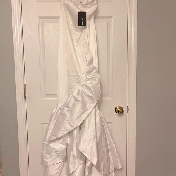 White Formal Dress - Picture 1 of 2